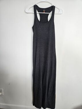 ONLY Essentials Charcoal Grey Racerback Maxi Dress | Size S🔥